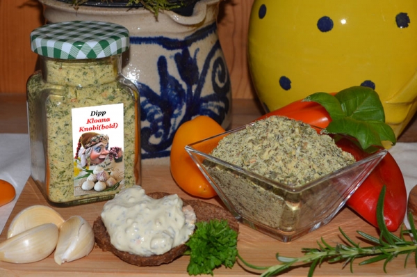 Dipp Kloana Knobi(bold) (100g im Glas)
